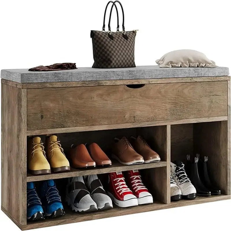 Banc de rangement Meuble de rangement - 11,8P x 39,3L x 22,4H