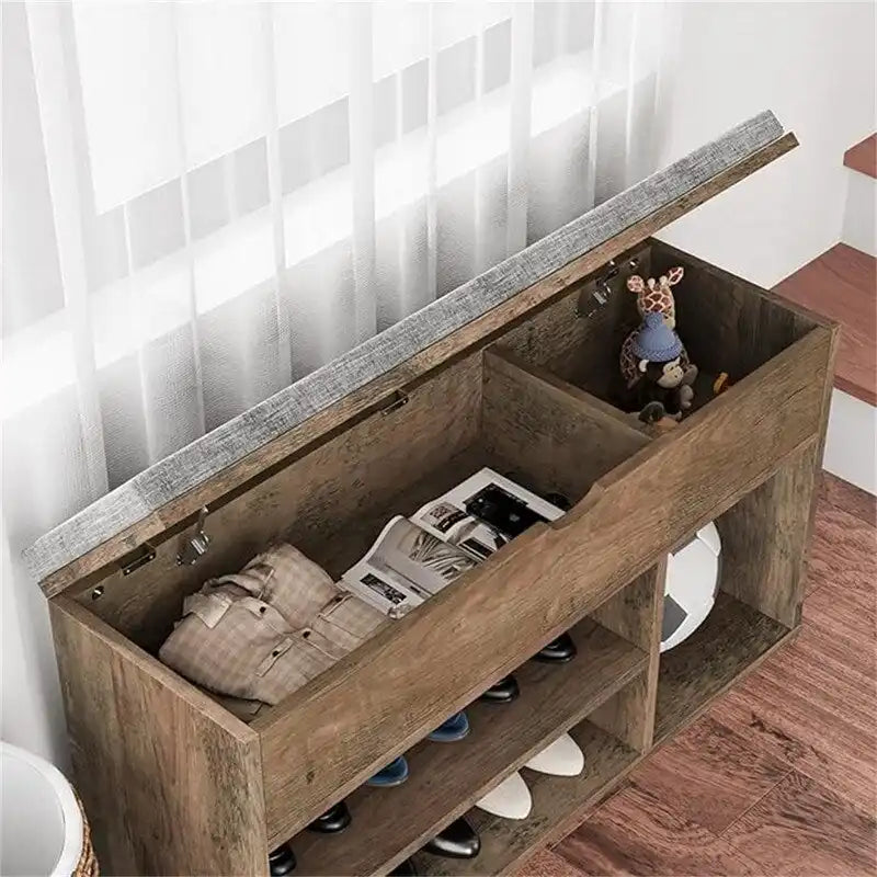 Banc de rangement Meuble de rangement - 11,8P x 39,3L x 22,4H