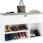 Banc de rangement Meuble de rangement - 11,8P x 39,3L x 22,4H