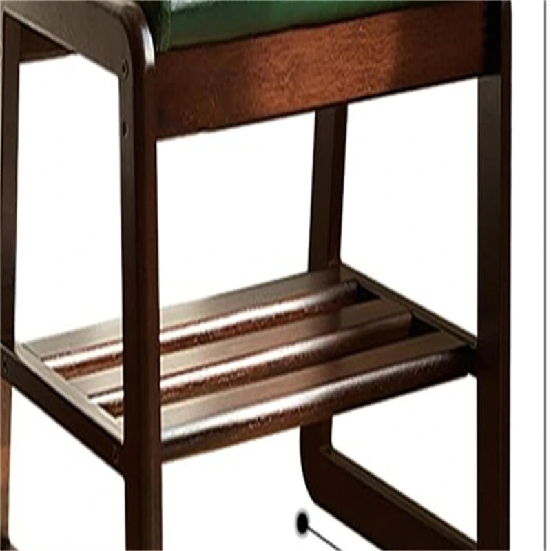 Banc d'entrée de rangement en bois à 2 niveaux