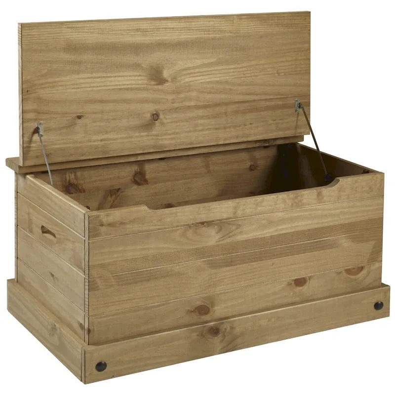 Meuble de rangement en bois OS Home and Office Furniture, modèle COR440 Cottage Series, couleur Corona Brown