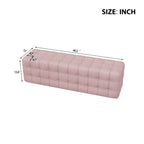 Pouf Ottoman Entièrement Recouvert de Velours