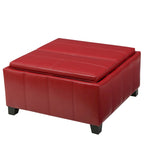 Banc de rangement ottoman rembourré moderne