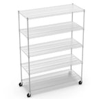 5 Tier 7500lbs Heavy Duty Adjustable Storage Rack Metal Shelf