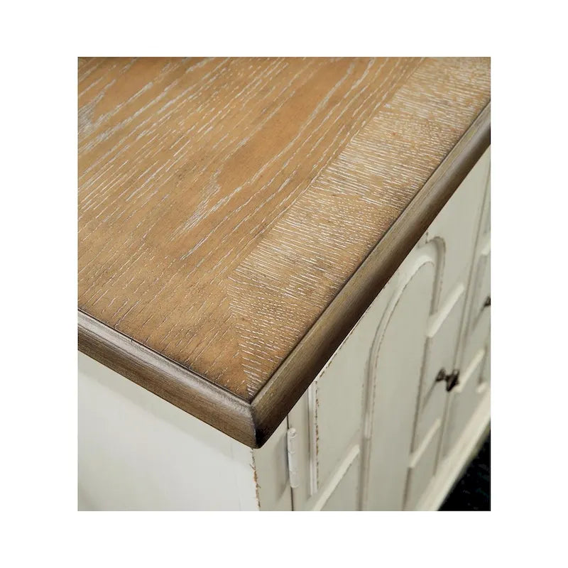 Meuble d'appoint Roranville - Décontracté - Blanc antique