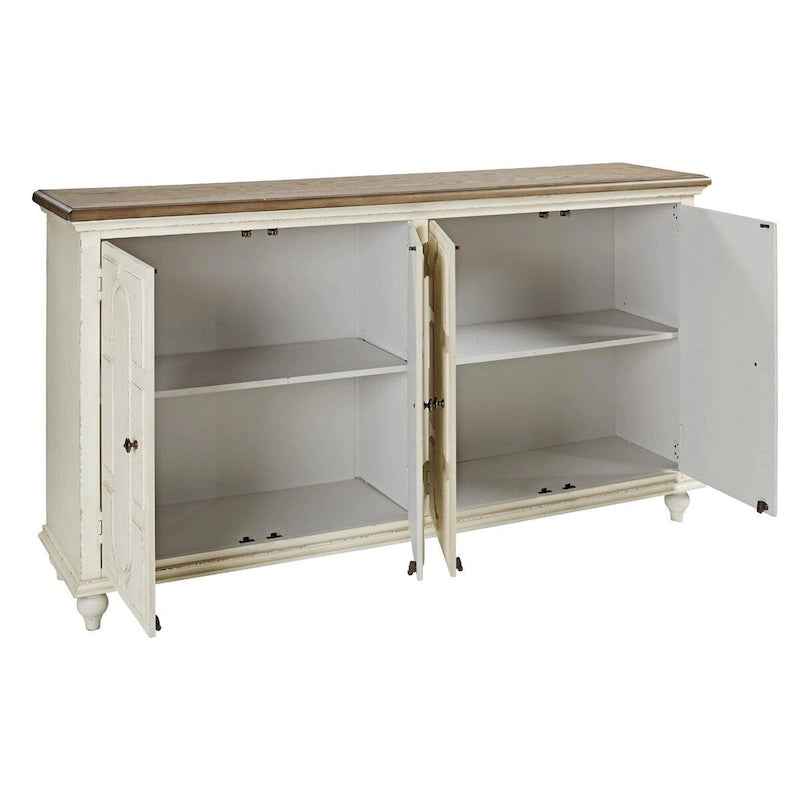 Meuble d'appoint Roranville - Décontracté - Blanc antique