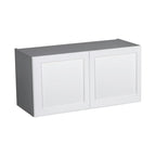 Armoire murale à double porte gris 30 x 18 - 30 x 18 x 12