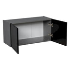 Armoire murale à double porte gris 30 x 18 - 30 x 18 x 12