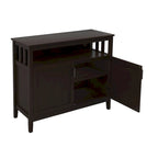 Buffet de cuisine et armoire de rangement-Blanc