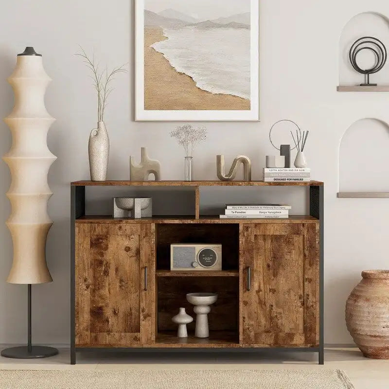 Meuble de rangement 43,7 avec étagères ouvertes - N/A