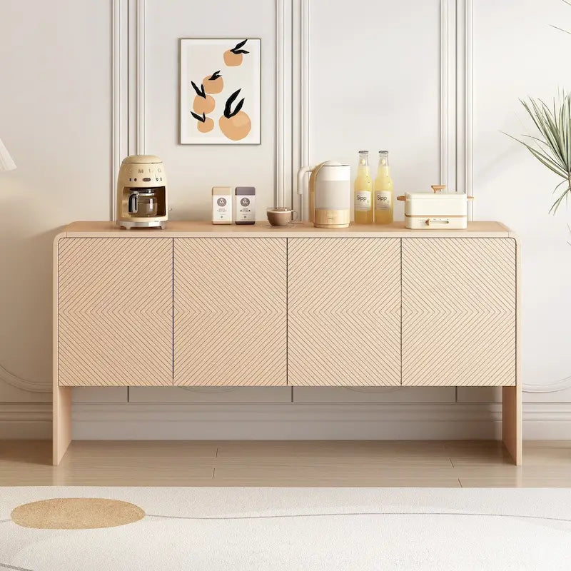 Grand espace de rangement de 60 L avec 4 portes et dispositif de rebond - N/A