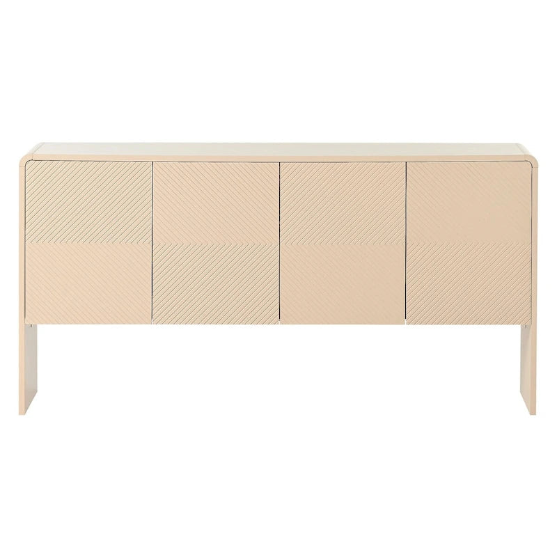 Grand espace de rangement de 60 L avec 4 portes et dispositif de rebond - N/A