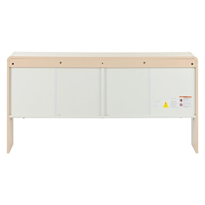 Grand espace de rangement de 60 L avec 4 portes et dispositif de rebond - N/A