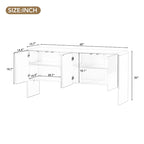 Grand espace de rangement de 60 L avec 4 portes et dispositif de rebond - N/A