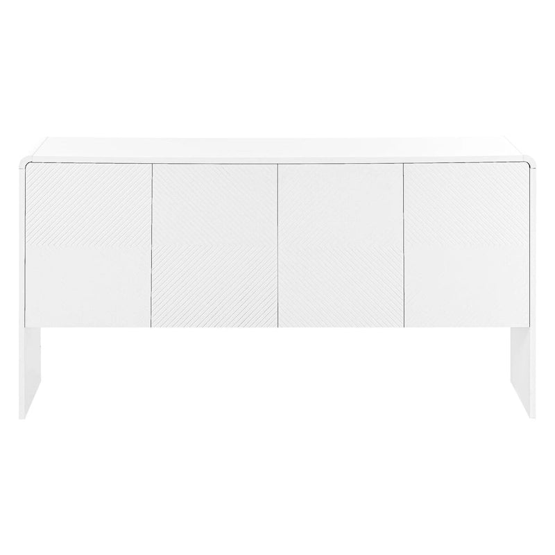 Grand espace de rangement de 60 L avec 4 portes et dispositif de rebond - N/A