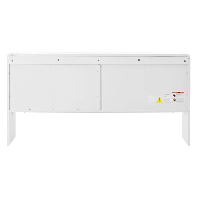 Grand espace de rangement de 60 L avec 4 portes et dispositif de rebond - N/A
