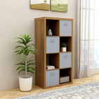 Smart Cube Étagère de rangement 8 cubes avec étagères arrière ouvertes, bibliothèque 2 x 4 cubes pour la maison, le bureau (blanc)