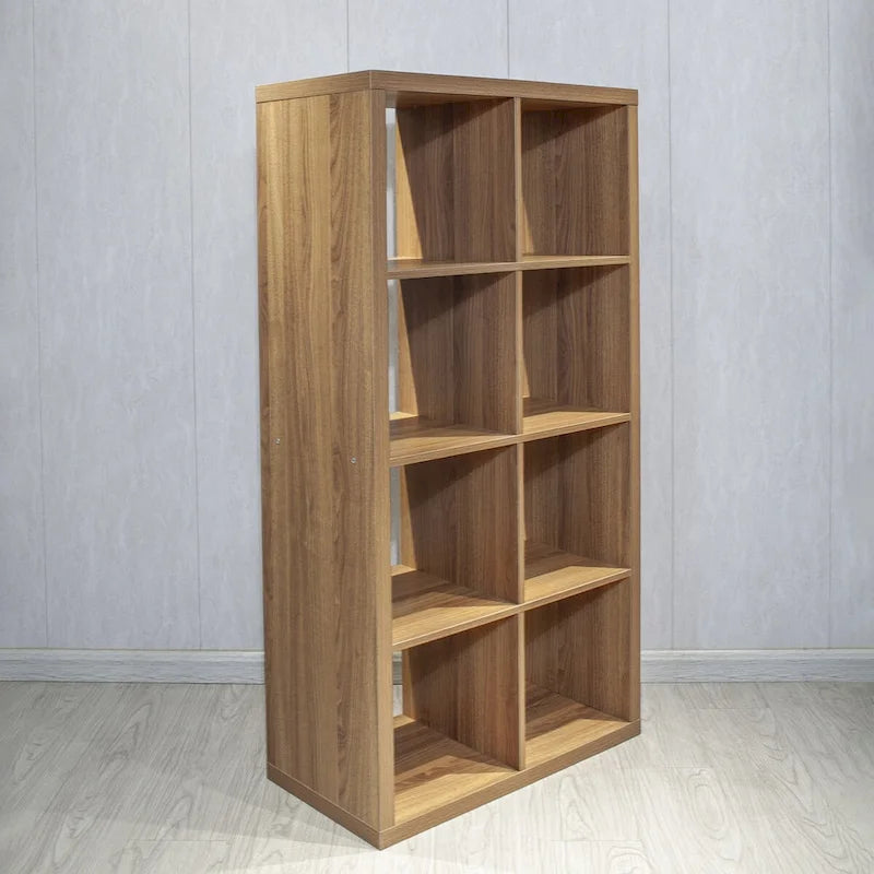 Smart Cube Étagère de rangement 8 cubes avec étagères arrière ouvertes, bibliothèque 2 x 4 cubes pour la maison, le bureau (blanc)