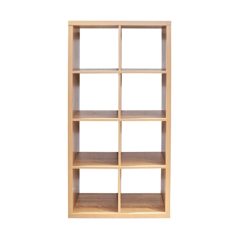 Smart Cube Étagère de rangement 8 cubes avec étagères arrière ouvertes, bibliothèque 2 x 4 cubes pour la maison, le bureau (blanc)