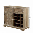 Buffet de rangement avec 2 tiroirs
