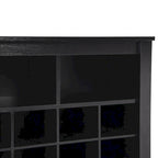 Console élégante avec 24 casiers à chaussures