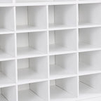 Console élégante avec 24 casiers à chaussures
