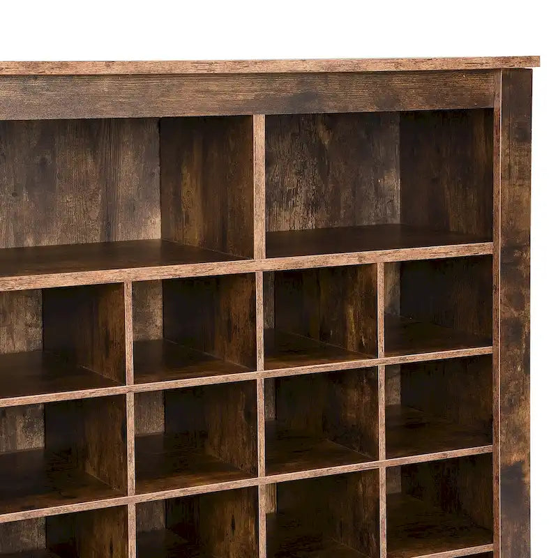 Console élégante avec 24 casiers à chaussures