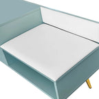 54.3 Banc de rangement pour chaussures avec rangement dissimulé et coussins rembourrés pour chevet