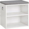 Petit banc à chaussures avec coussin - 11,8P x 15,7L x 16,5H