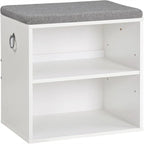 Petit banc à chaussures avec coussin - 11,8P x 15,7L x 16,5H