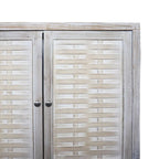 Meuble d'appoint 4 portes, en bois, buffet, desserte, meuble de rangement pour salon, entrée