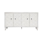 Meuble d'appoint 4 portes, en bois, buffet, desserte, meuble de rangement pour salon, entrée