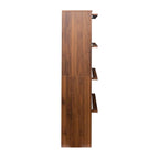 Armoire de rangement de bureau avec portes vitrées contemporaines