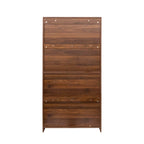Armoire de rangement de bureau avec portes vitrées contemporaines