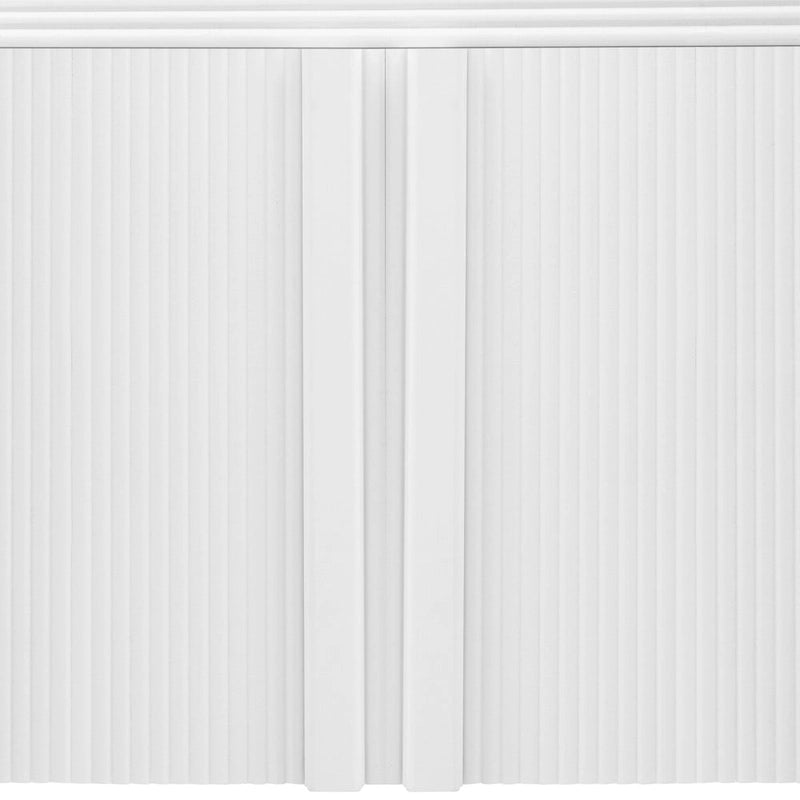 Armoire de rangement rayée à 4 portes