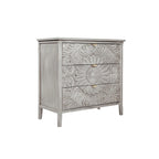 Meuble à 3 tiroirs, Mobilier américain, Adapté pour chambre à coucher, salon, bureau