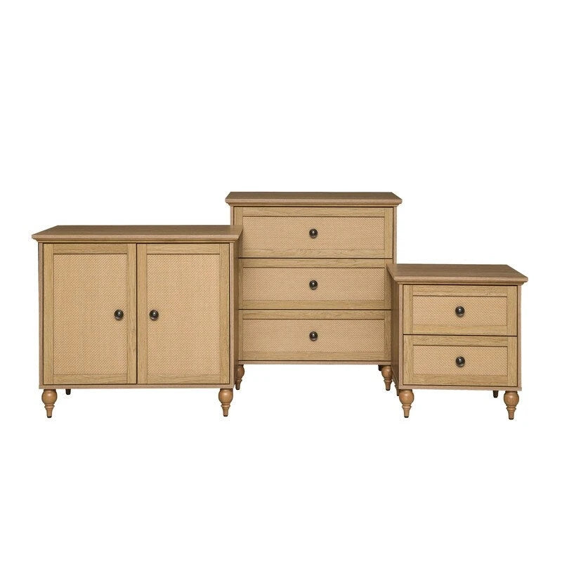 Armoire Newcomb Brown à 2 portes