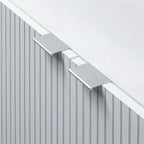 Meuble bas Merk blanc 2 portes