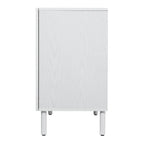Meuble bas Merk blanc 2 portes