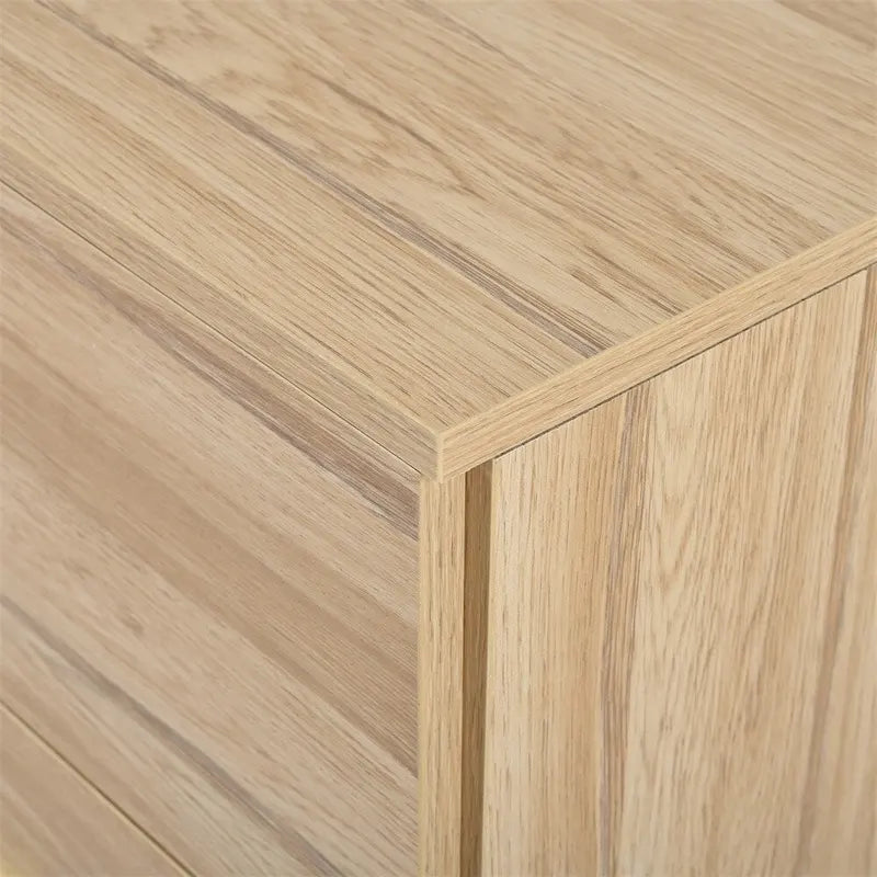 Commode Moderne Naturelle à 6 Tiroirs