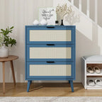 GEITIN Commode de Rangement à 3 Tiroirs avec Pieds en Bois