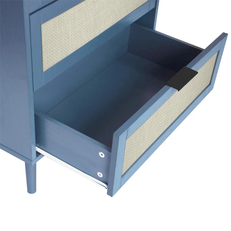 GEITIN Commode de Rangement à 3 Tiroirs avec Pieds en Bois