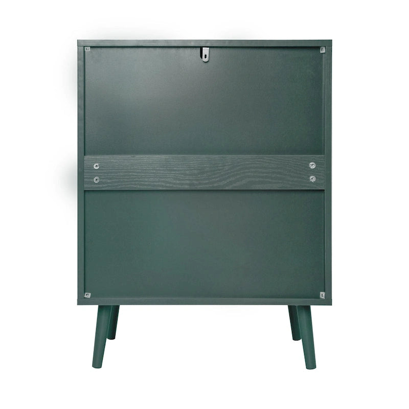 GEITIN Commode de Rangement à 3 Tiroirs avec Pieds en Bois