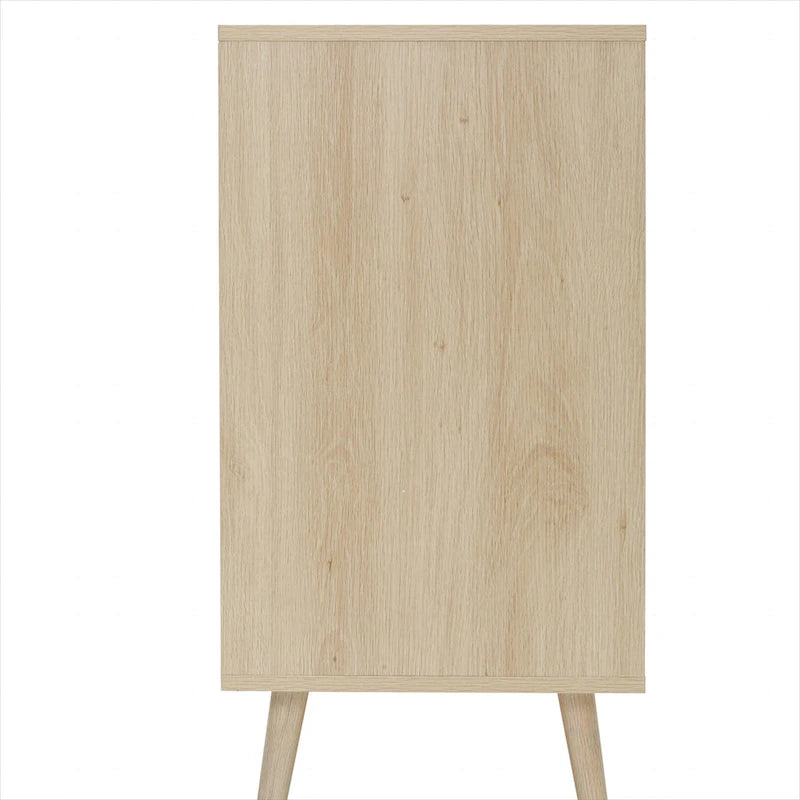 GEITIN Commode de Rangement à 3 Tiroirs avec Pieds en Bois