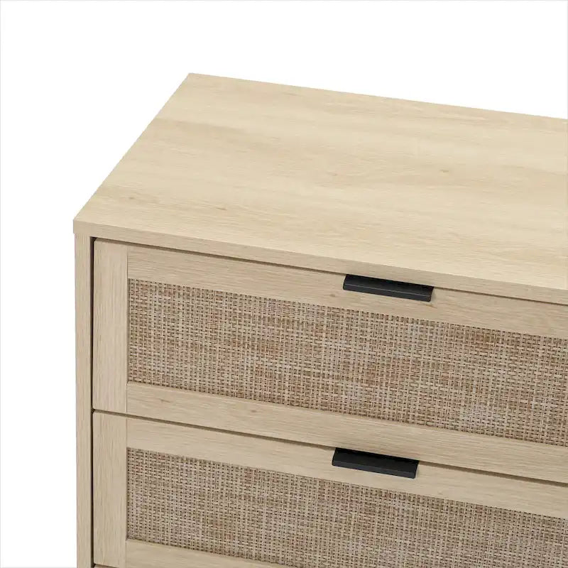 GEITIN Commode de Rangement à 3 Tiroirs avec Pieds en Bois