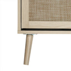 GEITIN Commode de Rangement à 3 Tiroirs avec Pieds en Bois