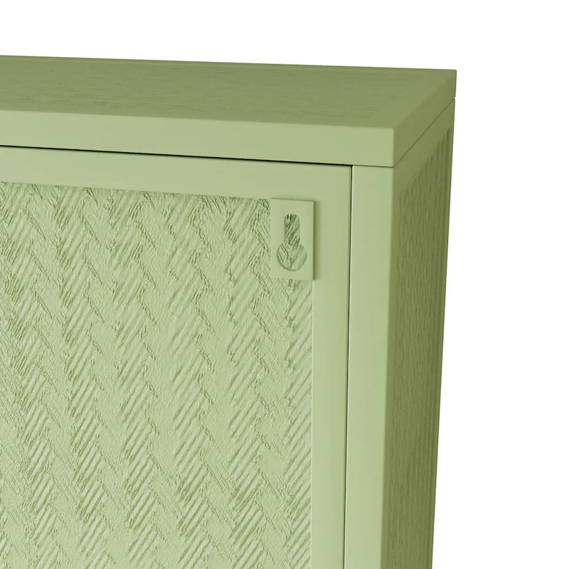 27.56Armoire murale moderne à deux portes vitrées