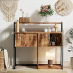 Buffet & Meuble Bar avec Rangement Meuble Bar à Café Armoire de Rangement pour Salle à Manger, Cuisine & Salon