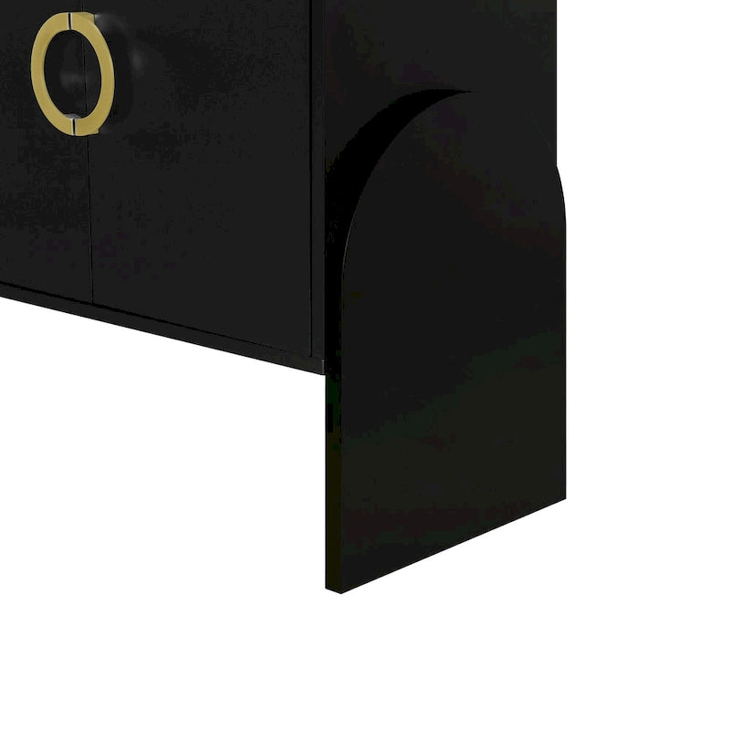 Armoire de rangement métallique à quatre portes avec poignées