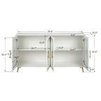 Buffet de rangement & Étagères ajustables pour Salon Chambre